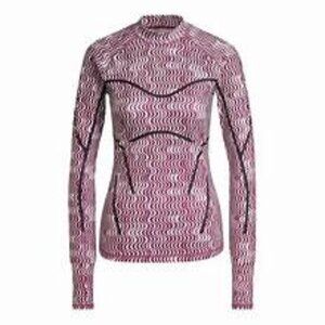 adidas(WMNS) by Stella McCartney TruePurpose Printed Long Sleeve 'Purple Black'